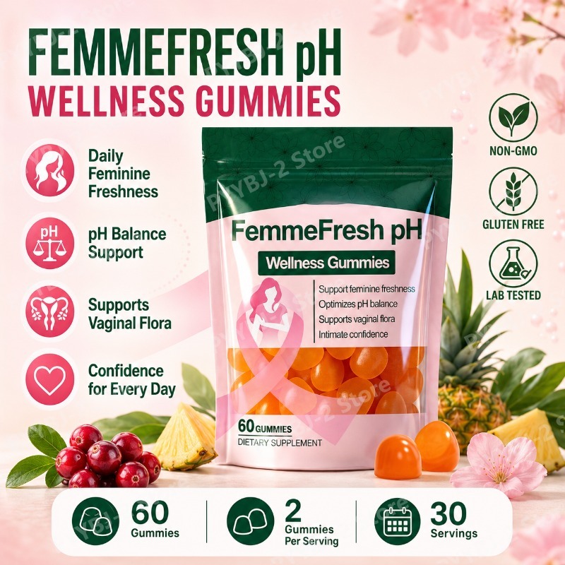 Health Wellness Gummies - Жевательные конфеты PH Wellness, 60 штук,