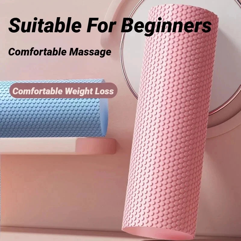 Vibrating Foam Roller - Шестигранный массажный ролик из пены EVA,