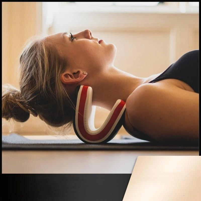 Neck Traction Pillow - Подушка-релаксатор для шеи и плеч, портативный