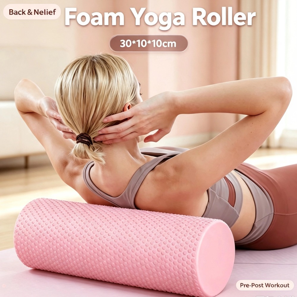 Vibrating Foam Roller - Ролик для йоги из ЭВА-пены 30