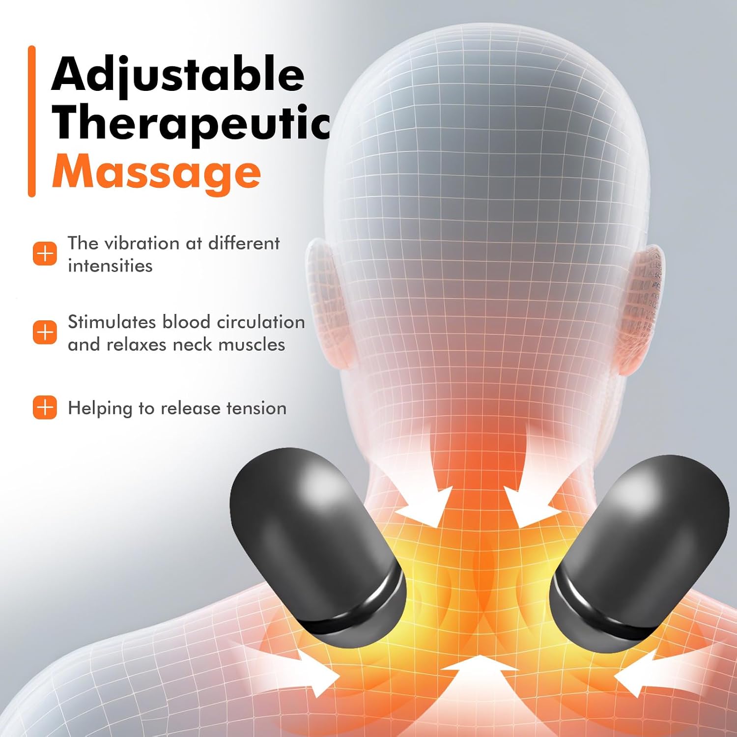 Neck Traction Pillow - Массажная подушка для шеи 3-в-1 с