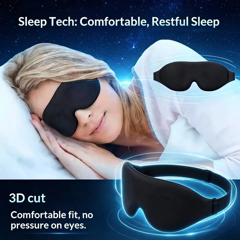 Sleep Eye Mask 3D - 1 шт. Твердая 3D-маска для сна