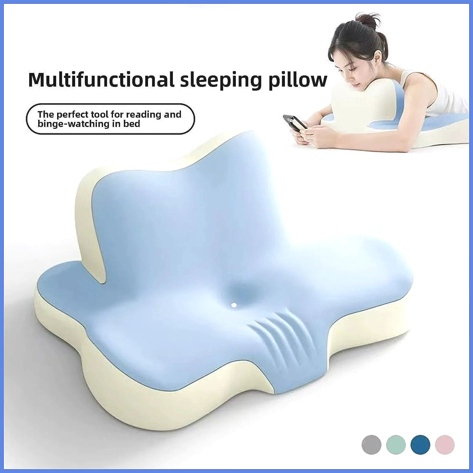 Neck Traction Pillow - Подушка из пены с эффектом памяти