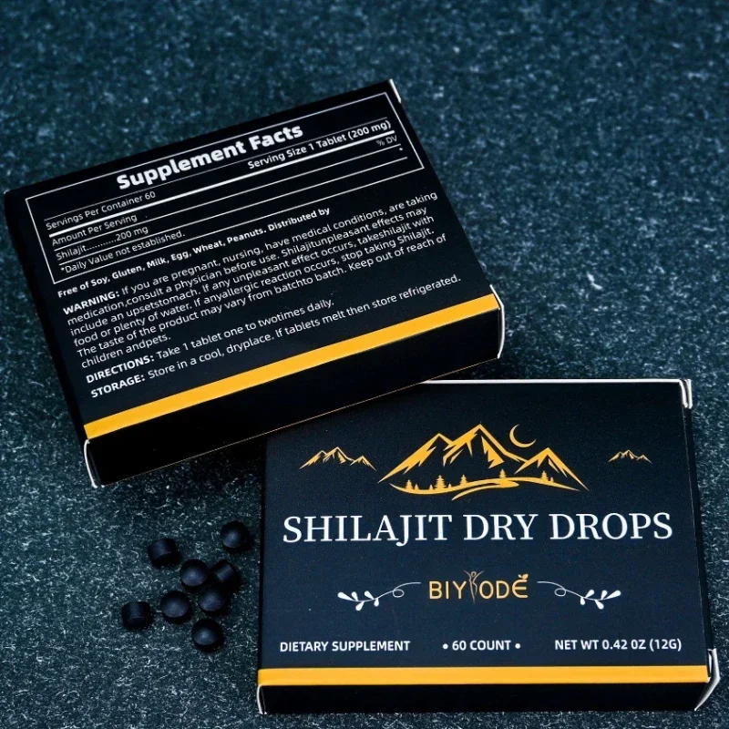 1 бутылка 60 таблеток Shilajit – обзор и цена Health Wellness Solutions