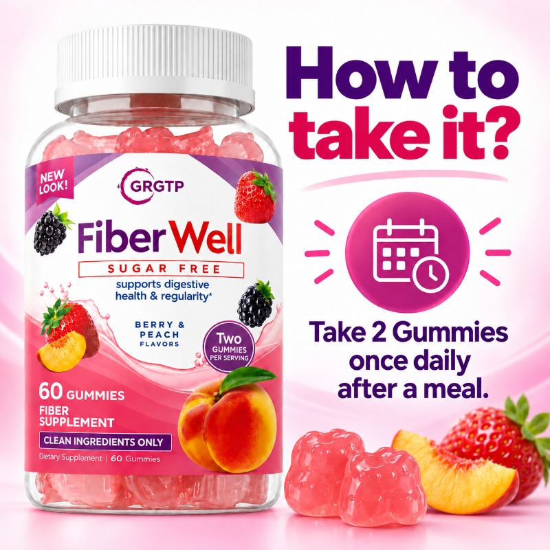 Жевательные конфеты Fiber Well – обзор и цена Health Wellness Gummies
