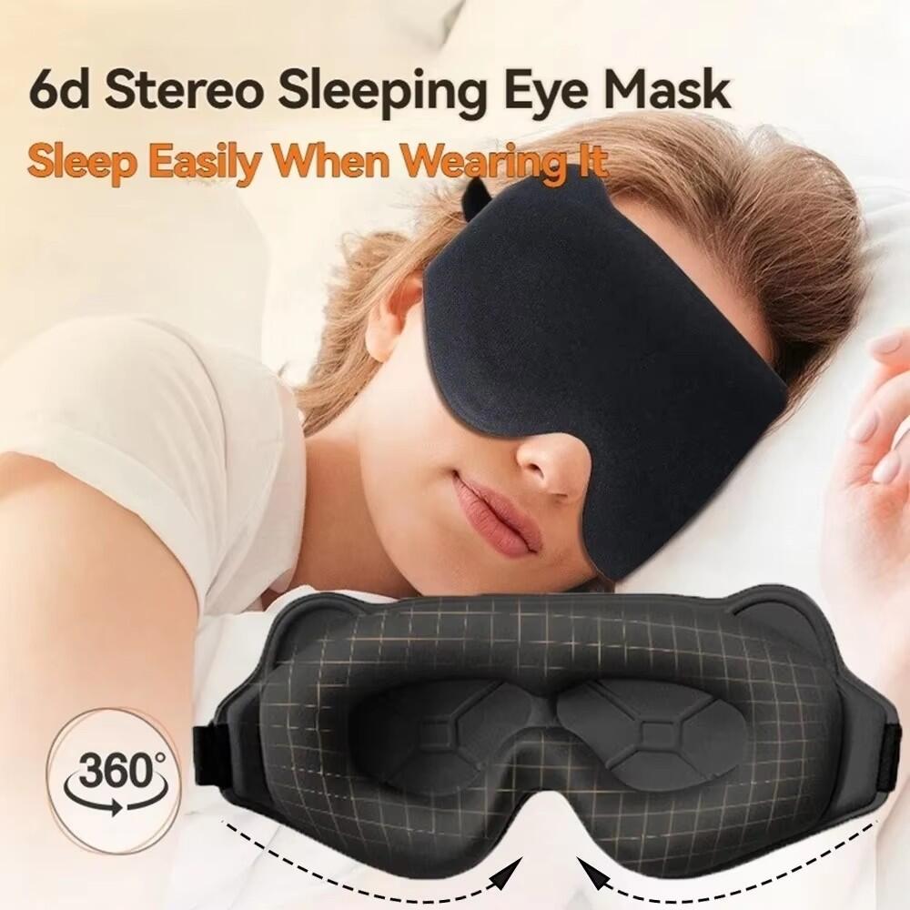 Новая 3D-маска для сна, стерео – обзор и цена Sleep Eye Mask 3D