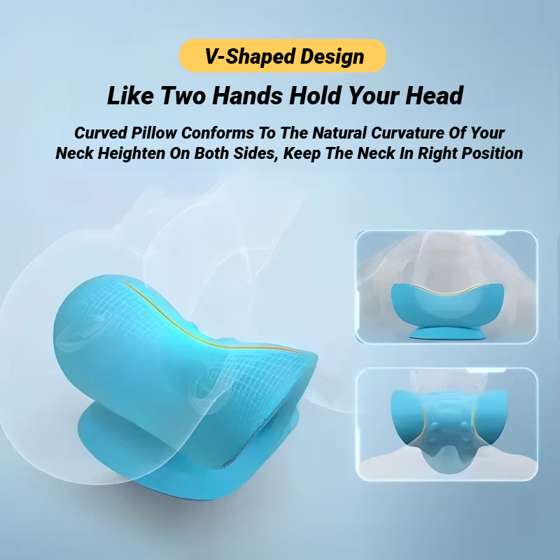 Растяжитель для шеи и плеч, ра – обзор и цена Neck Traction Pillow