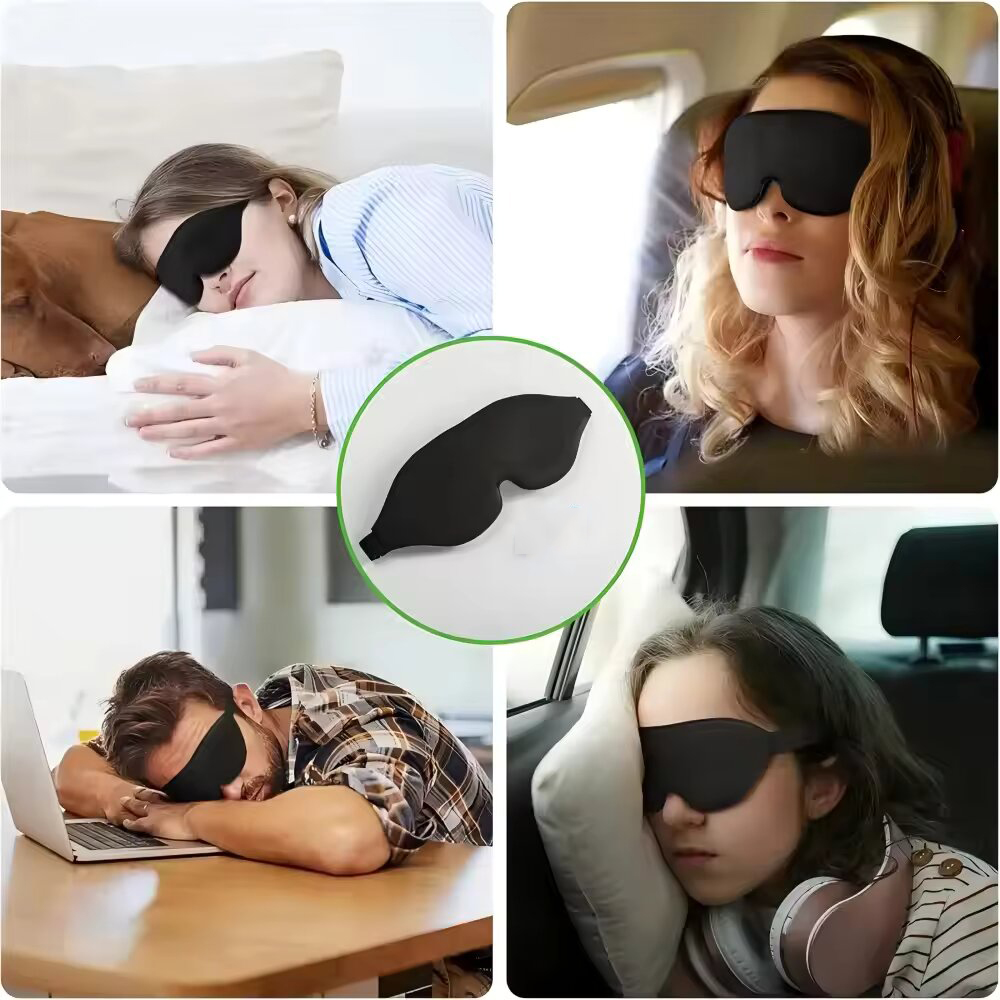 3D-маска для глаз, удобная и д – обзор и цена Sleep Eye Mask 3D