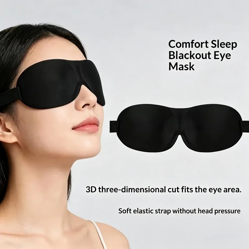 1 шт. Твердая 3D-маска для сна – обзор и цена Sleep Eye Mask 3D