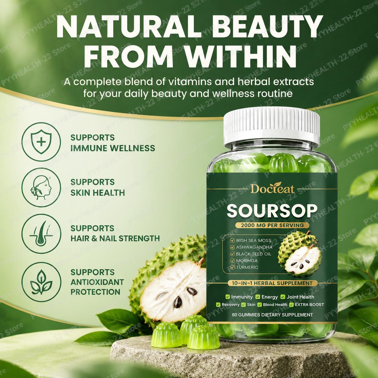 Жевательные конфеты с экстракт – обзор и цена Health Wellness Gummies