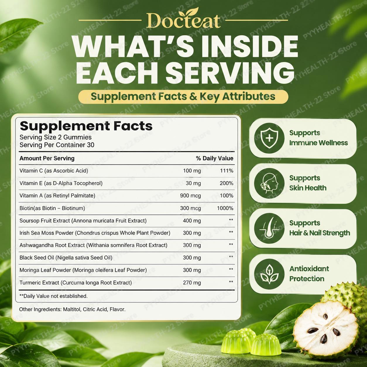 Жевательные конфеты с экстракт – обзор и цена Health Wellness Gummies