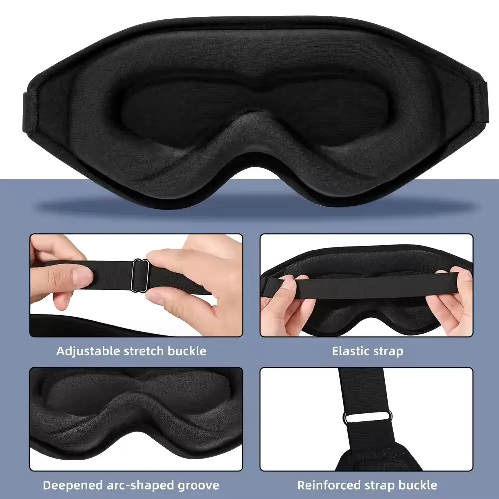 Новая 3D-маска для сна, стерео – обзор и цена Sleep Eye Mask 3D