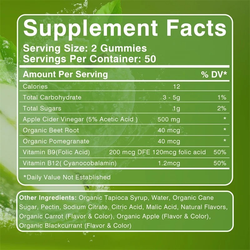 Кето-жевательные конфеты с ябл – обзор и цена Health Wellness Gummies