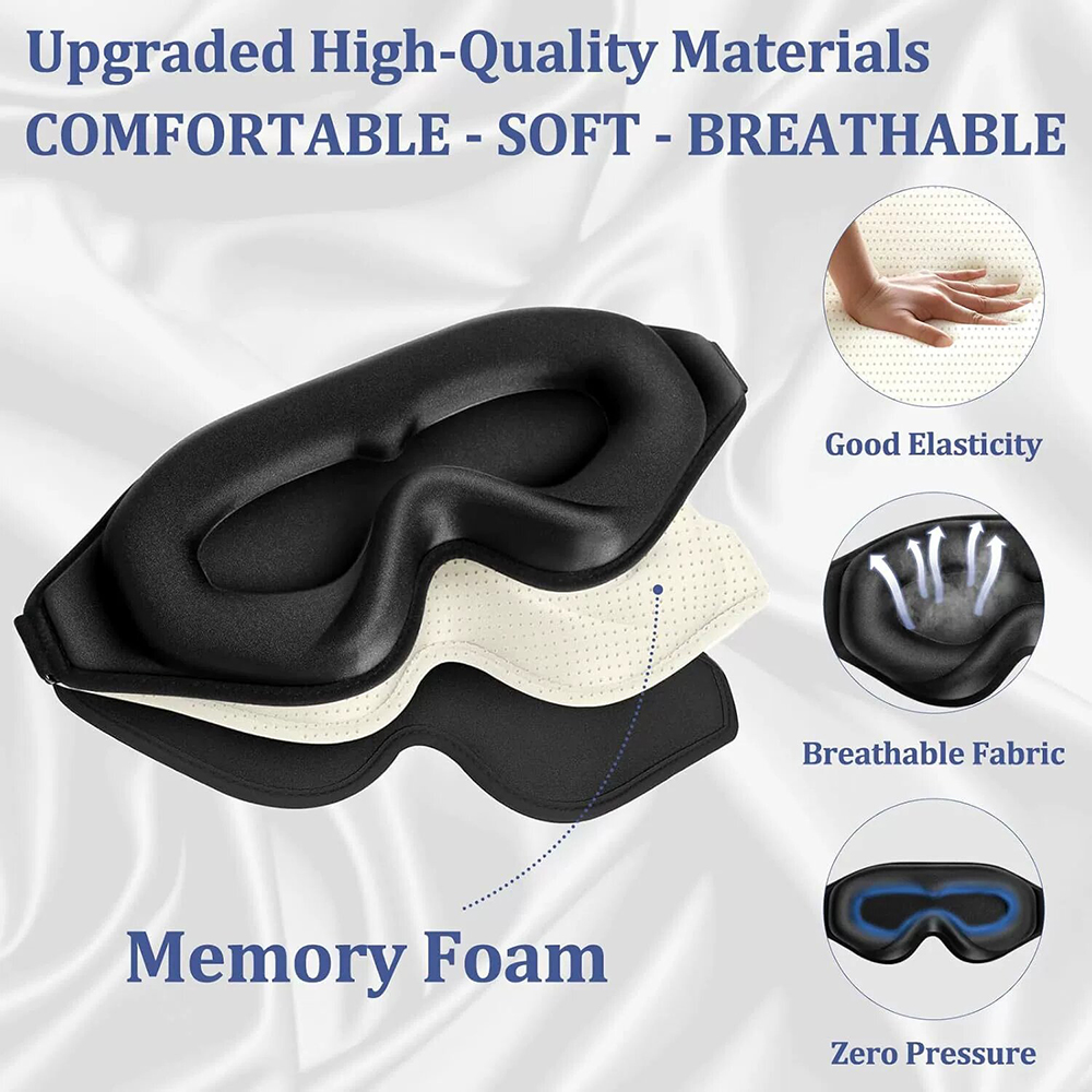 3D маска для глаз, удобная и д – обзор и цена Sleep Eye Mask 3D