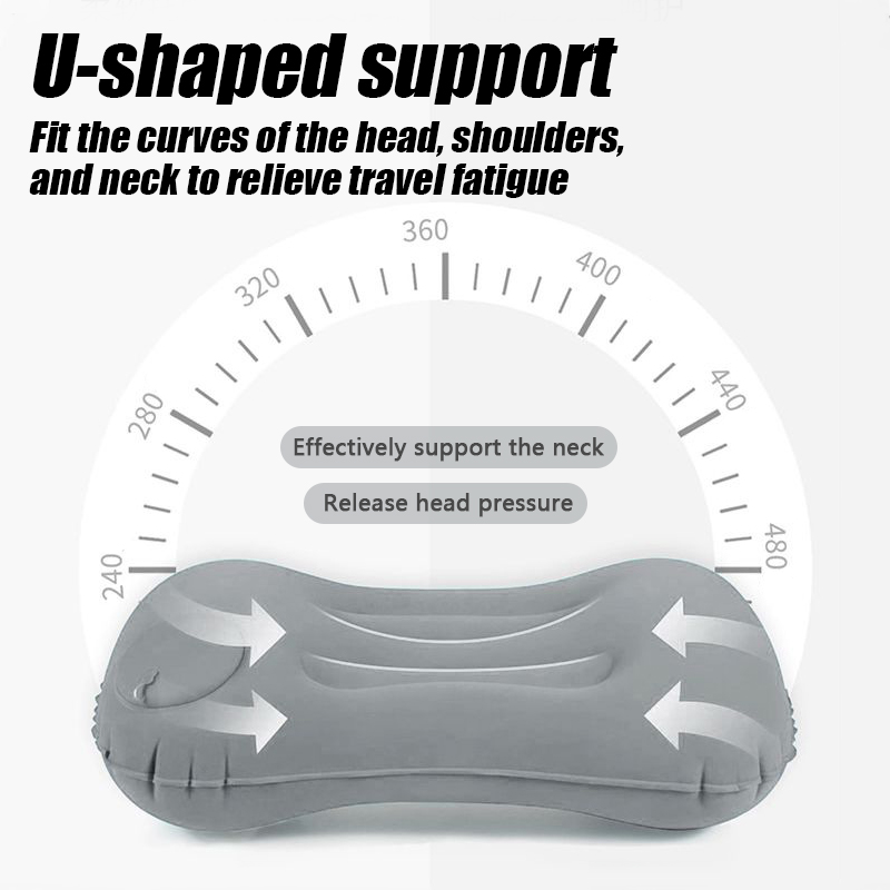 Надувная подушка для кемпинга, – обзор и цена Neck Traction Pillow
